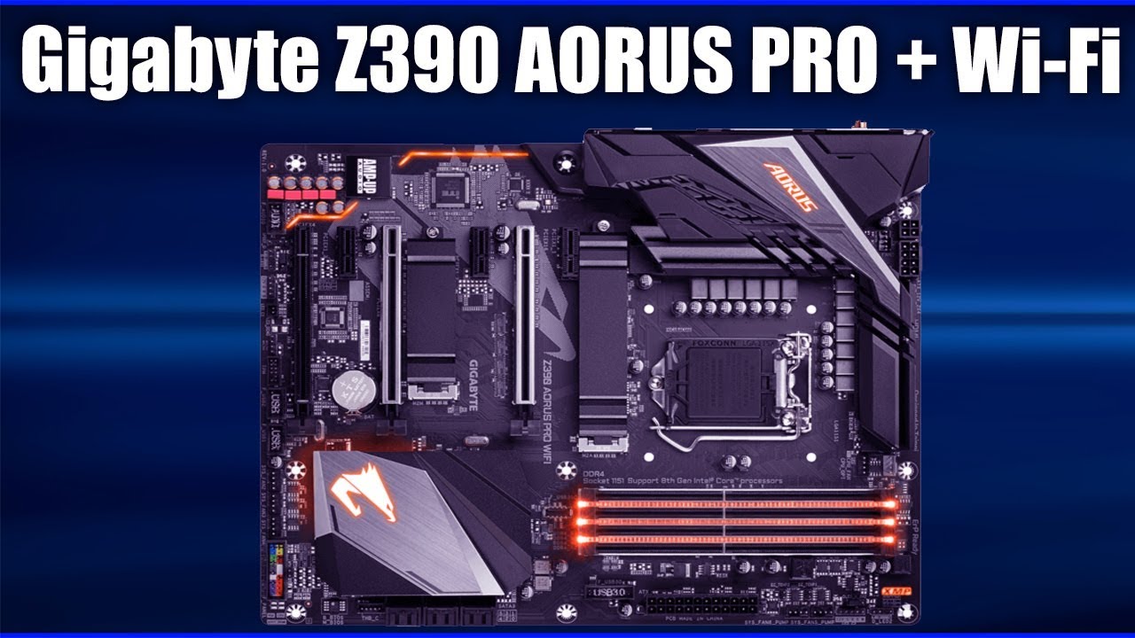 Материнская плата Gigabyte Z390 AORUS PRO (Wi-Fi)