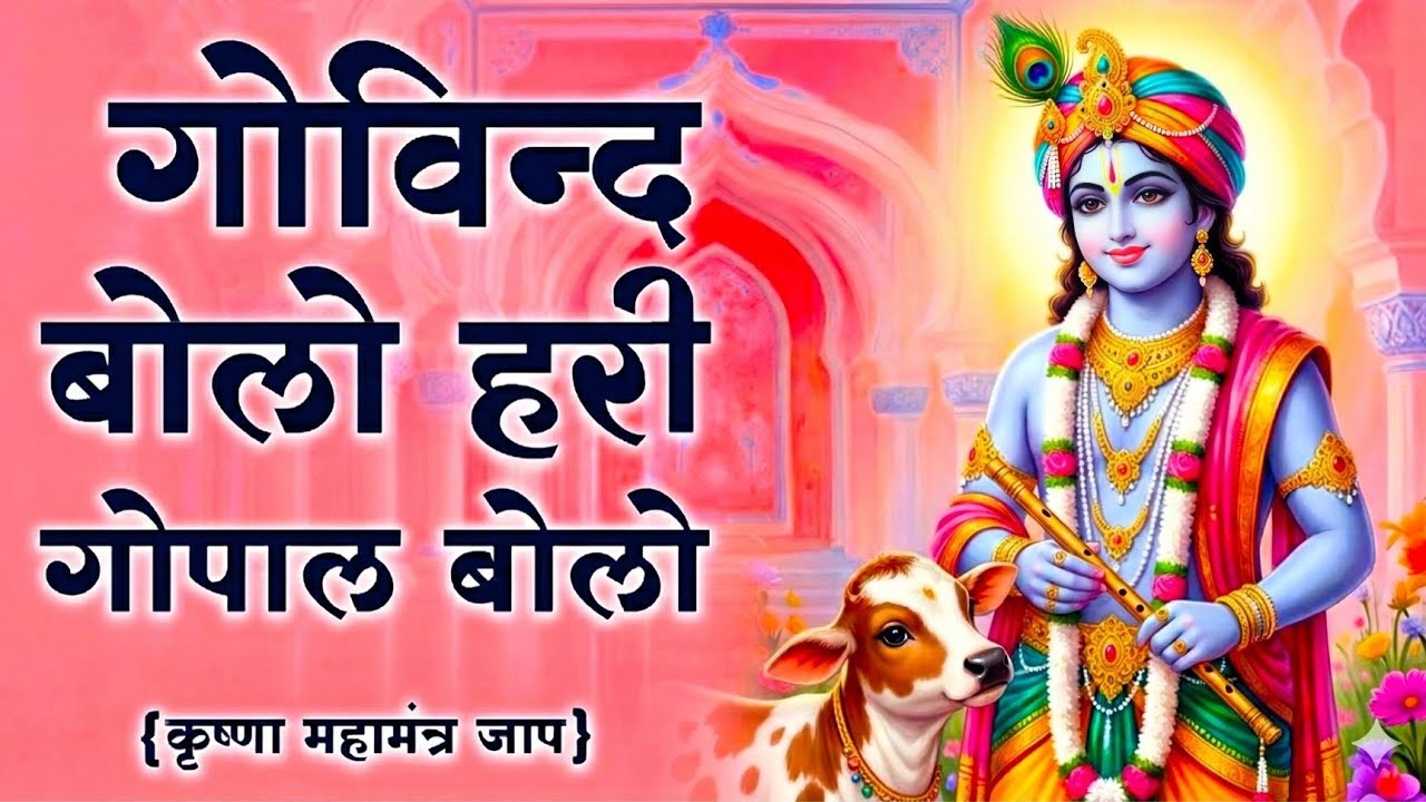 गोविंद बोलो हरी गोपाल बोलो कृष्ण भजन Govind Bolo Hari Gopal Bolo Krishan Bhajan 2025