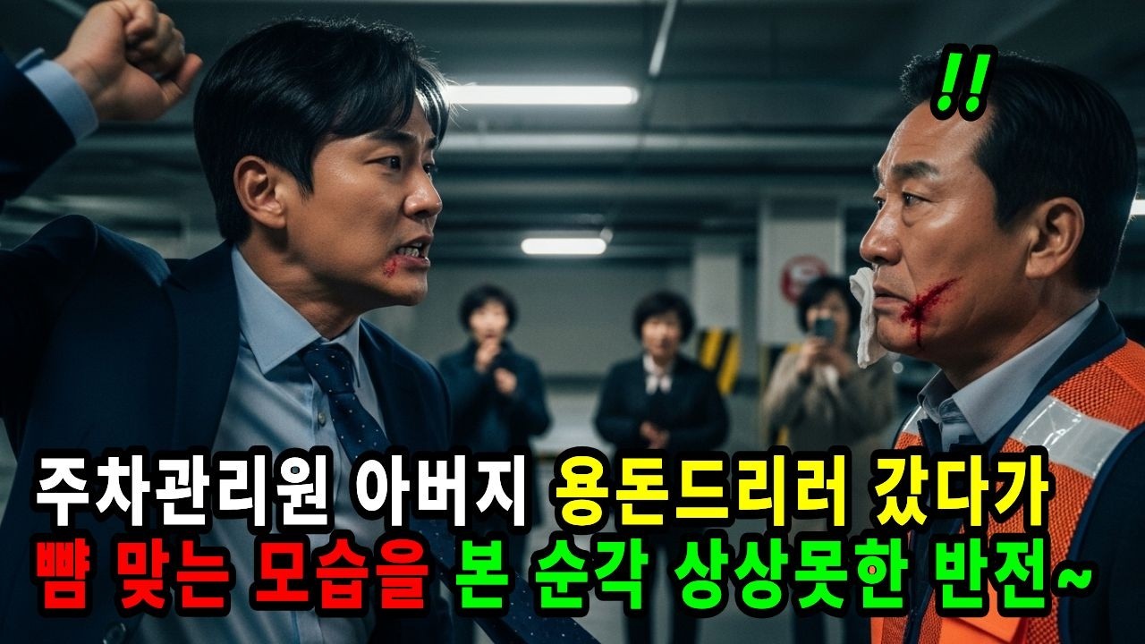 주차관리원인 아버지 용돈드리러 갔다가 뺨 맞는 모습을 본 순간, 상상못한 반전이..ㅣ노후사연ㅣ사연라디오ㅣ오디오북ㅣ감동사연