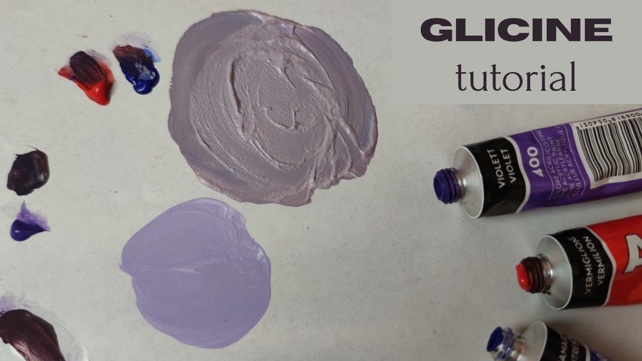 COME FARE IL COLOR GLICINE