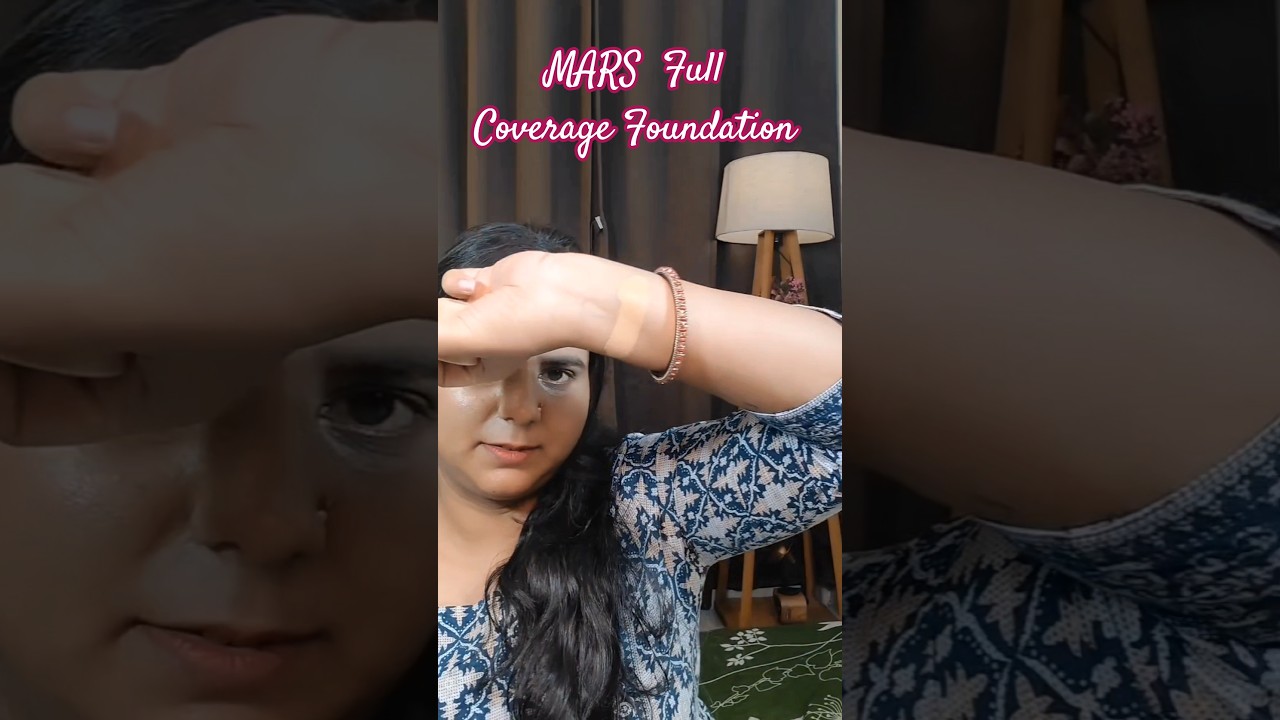 MARS Full Coverage Foundation Review ✅💖 best foundation for oily skin