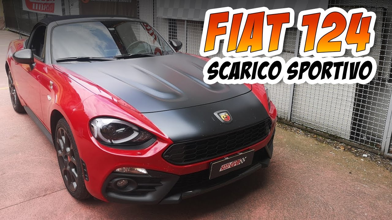 Fiat 124 con valvola di scarico |  scarico sportivo Ragazzon | come avere un sound sportivo