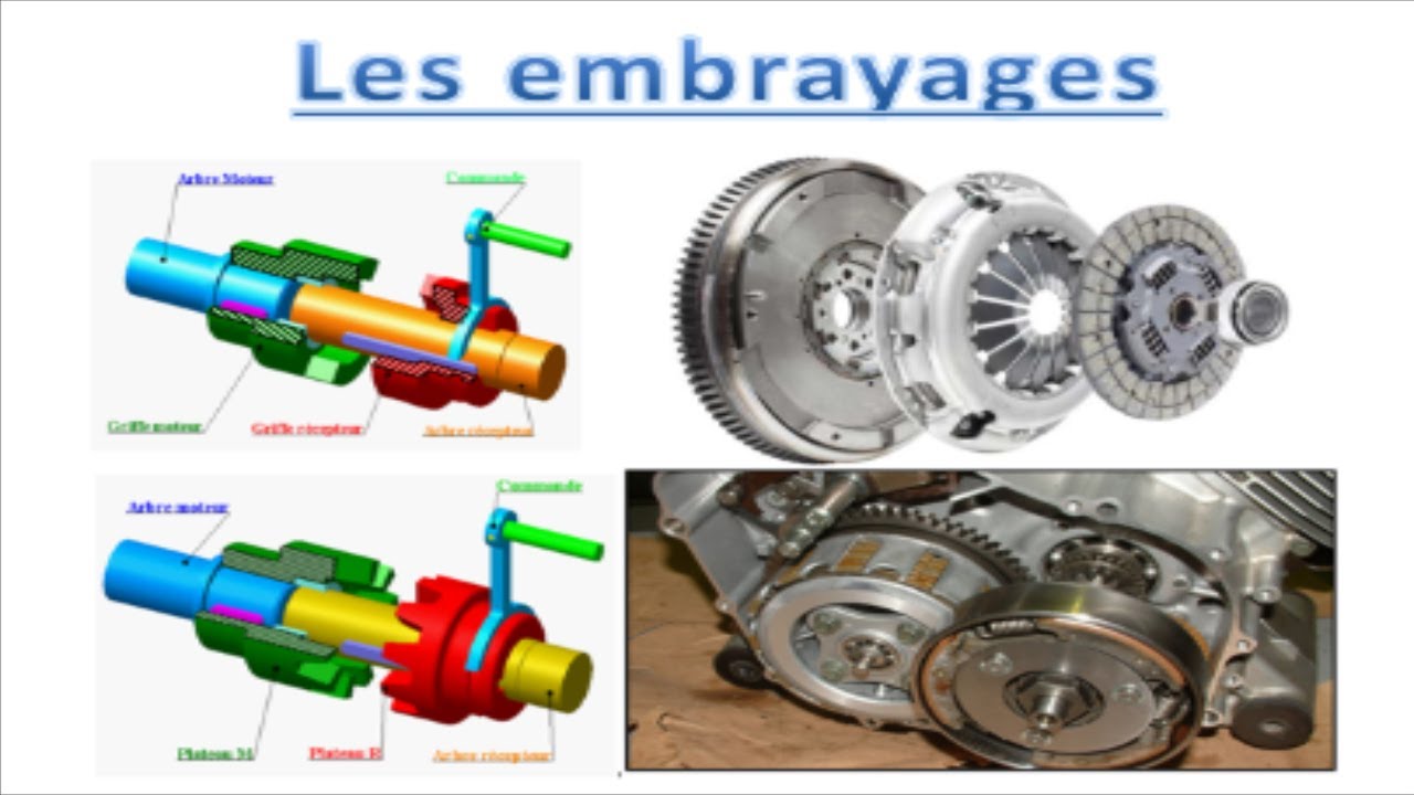 Cours des Embrayages 2STM - 2STE - 2SMB