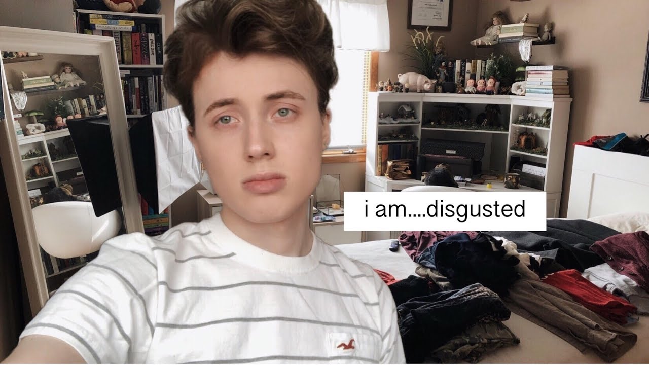 cleaning up my room after a rough month (eating disorder & depression)