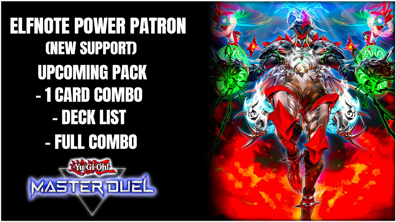 Elfnote Power Patron Deck Combos Testing for Upcoming Selection Pack | Yu-Gi-Oh! Master Duel