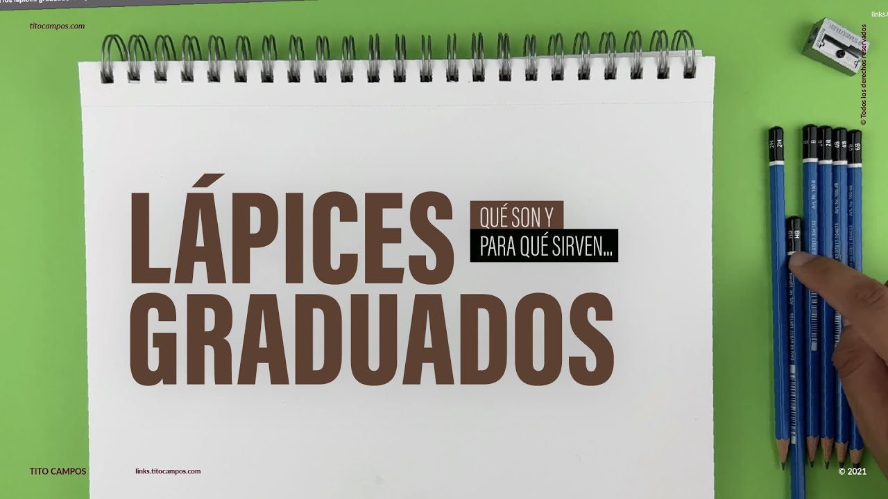 ¿Qué son y para qué sirven los lápices graduados?