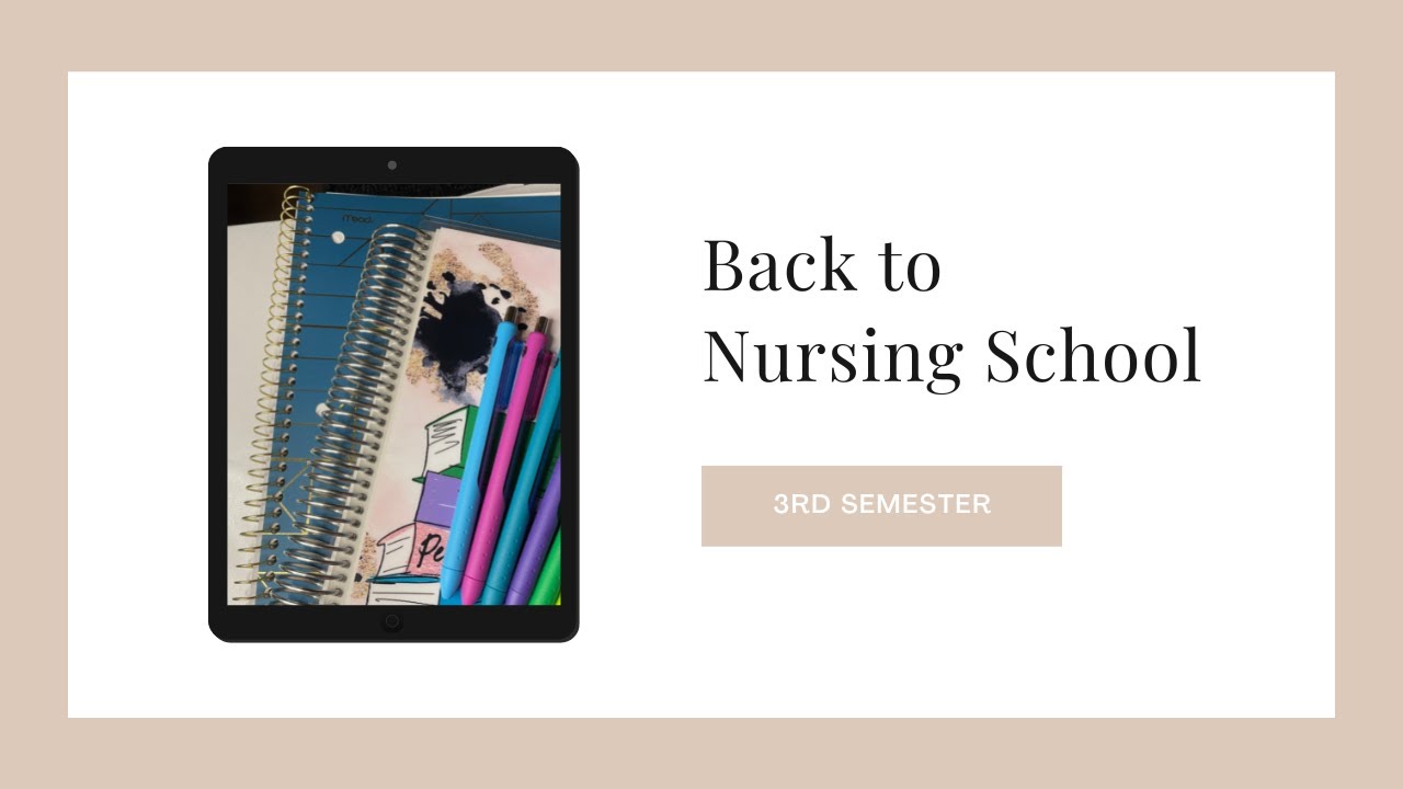 Nursing School | Back to School | Organize my Binder | What's in My Bag