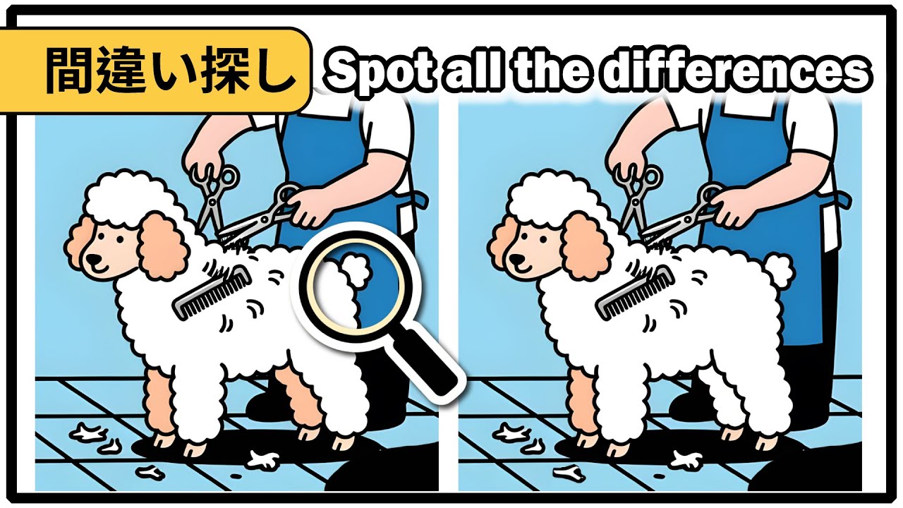 Your 90-Second Brain Boost: Spot the Mistake & Sharpen Your Mind! |  find the difference!