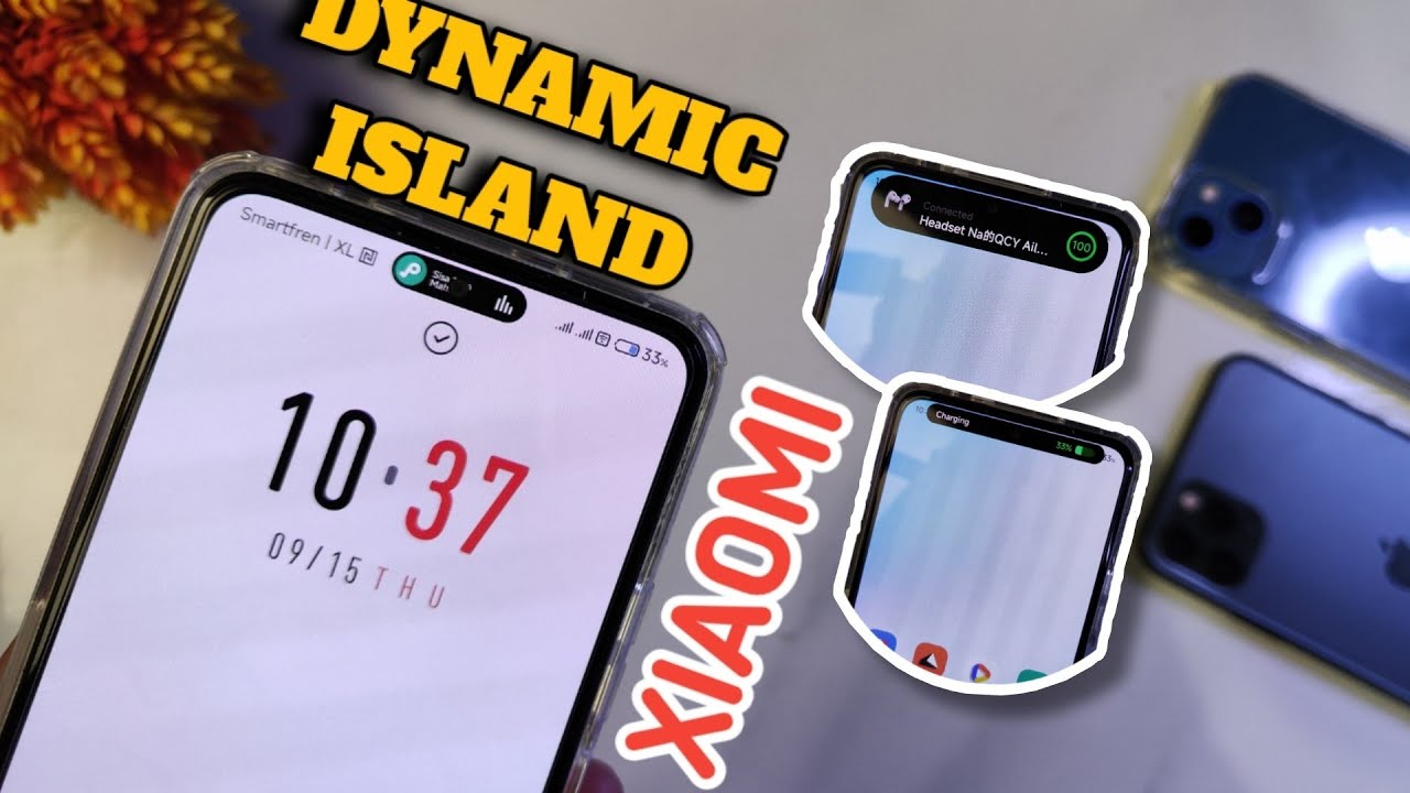 Dynamic Island di Xiaomi - Merubah Notifikasi Android seperti iPhone 14 Pro #dynamicisland