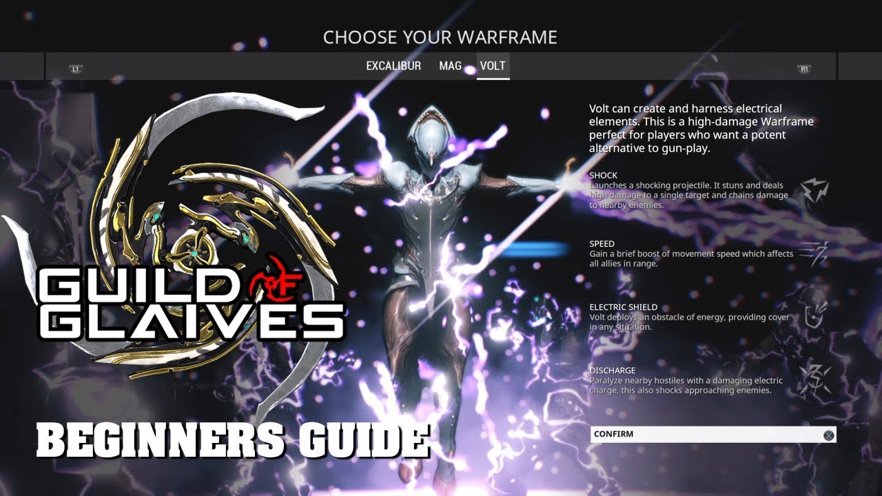 WARFRAME: GUILD OF GLAIVES  BEGINNERS GUIDE