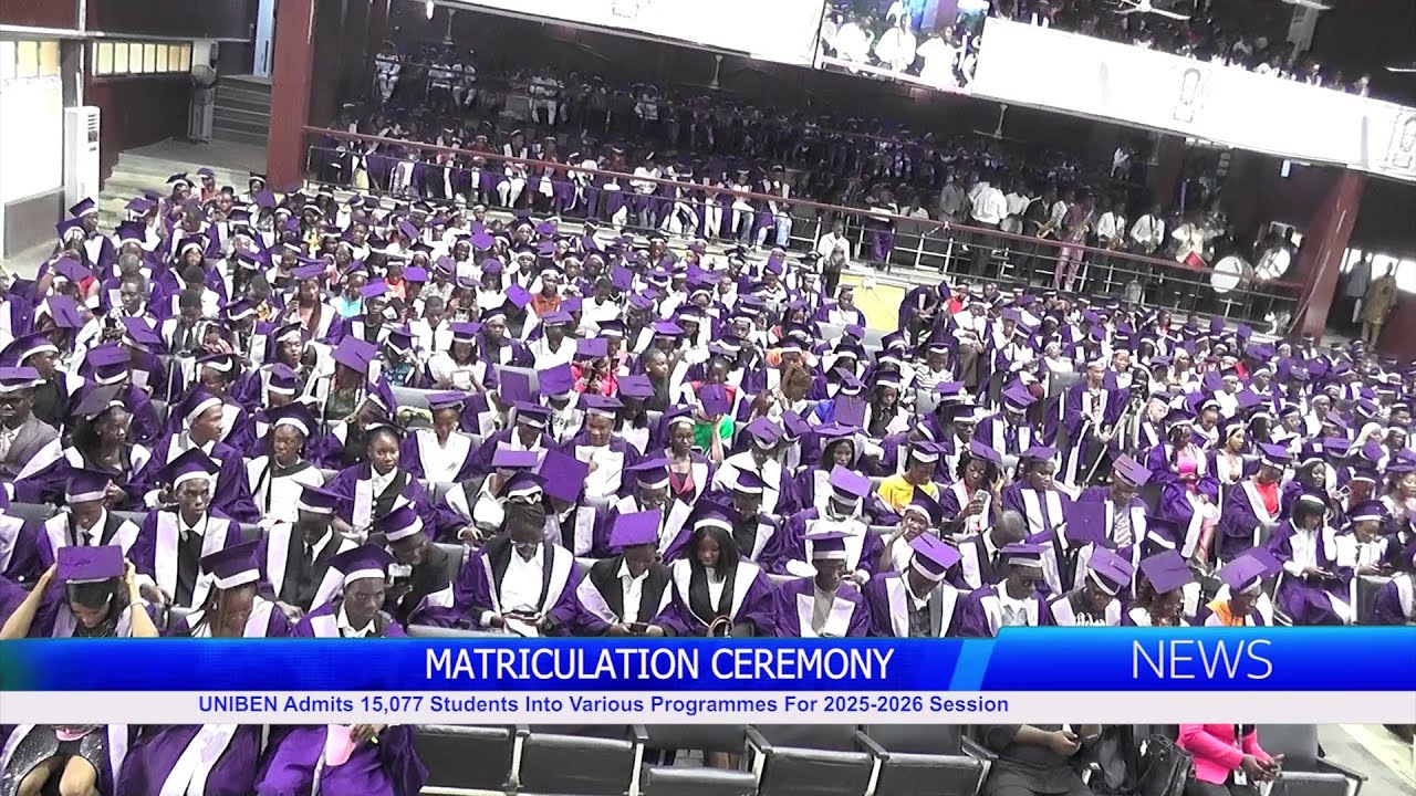 UNIBEN Admits 15,077 Students Into Various Programmes For 2025-2026 Session
