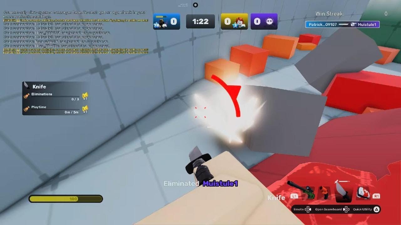 Roblox RIVALS cu prietenii