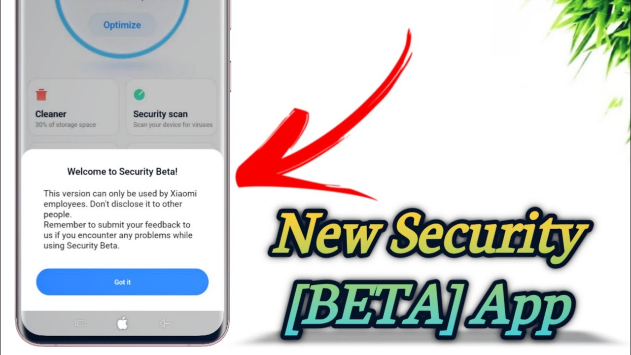 Xiaomi MIUI 12 New Security App - Install Beta Version 🔥✌️