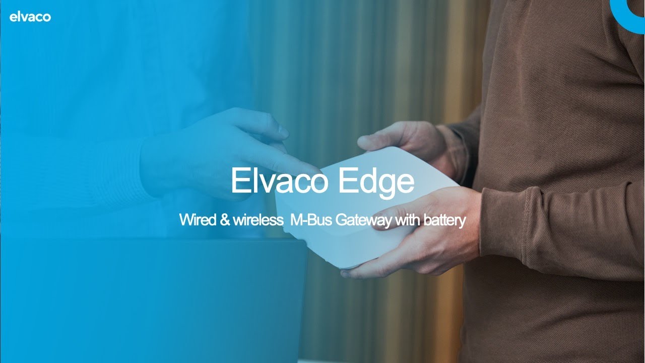 Wired and wireless M-Bus Gateway with battery - Elvaco Edge