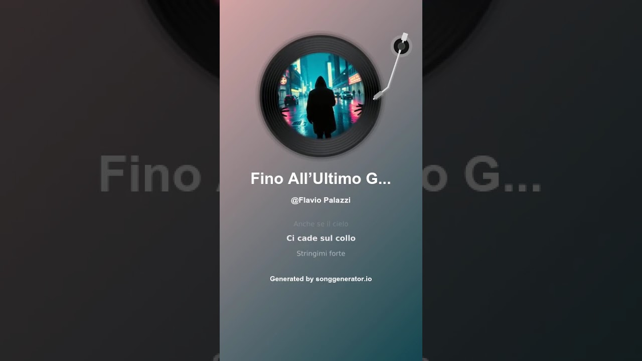 Fino All’Ultimo Giorno