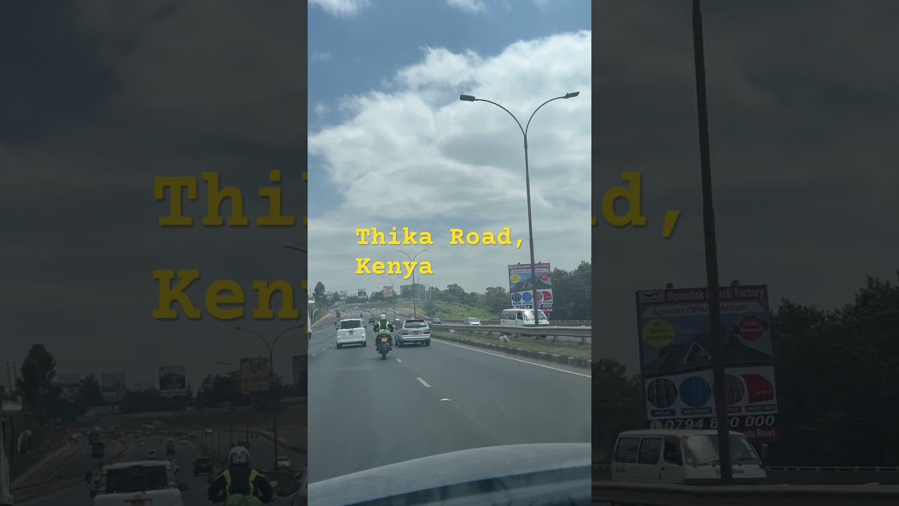 Thika Road, Kenya #roads #travel