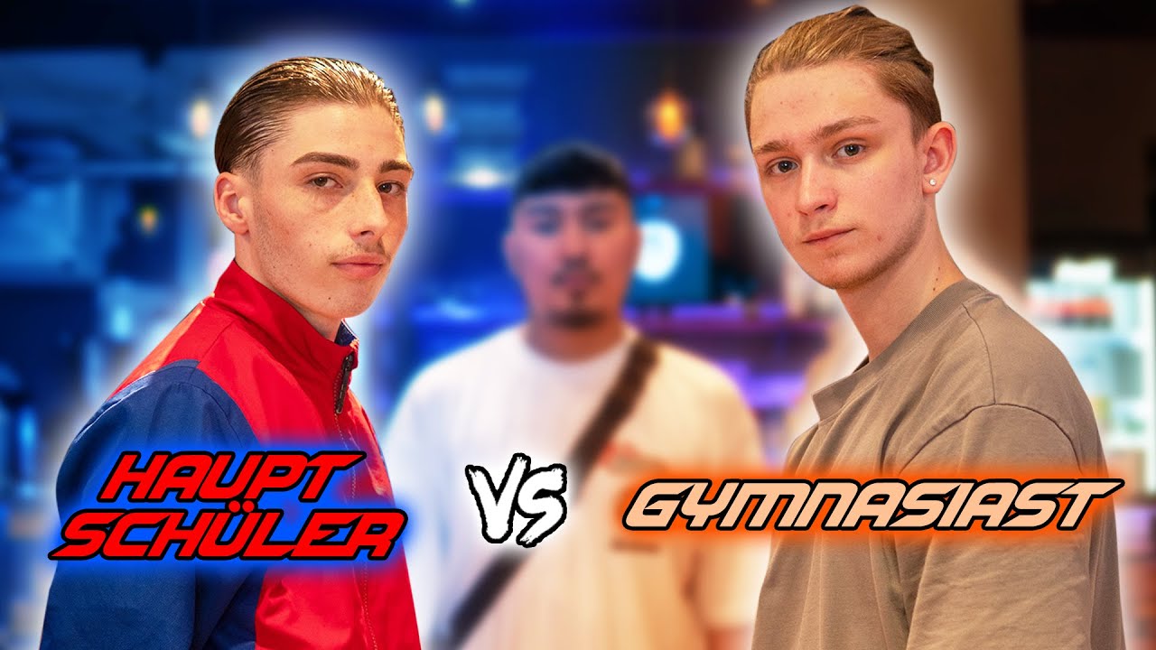 HAUPTSCH&Uuml;LER vs. GYMNASIAST (RAPBATTLE) Big Difference 🔥🔥🔥