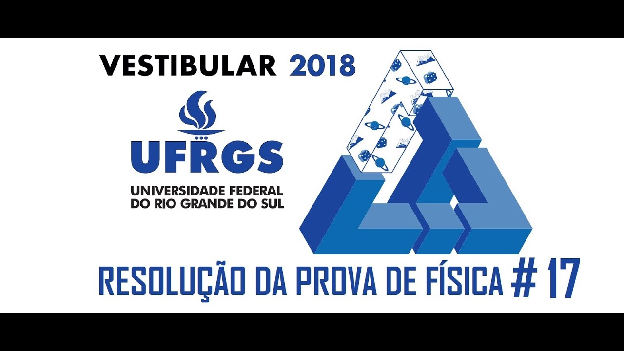 FÍSICA– UFRGS – 2018 – Questão:17. Na figura abaixo, está representada a trajetória de uma partícula