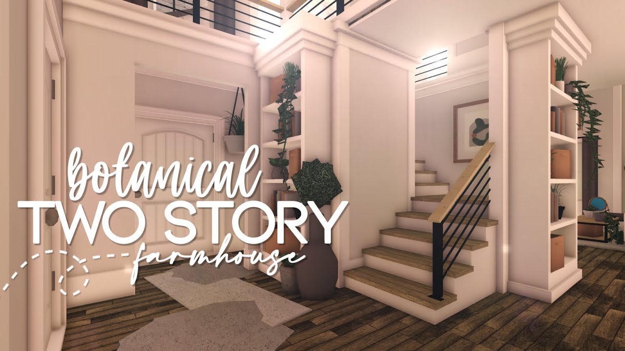 Bloxburg | Botanical Two Story Farmhouse | 125k | Speedbuild