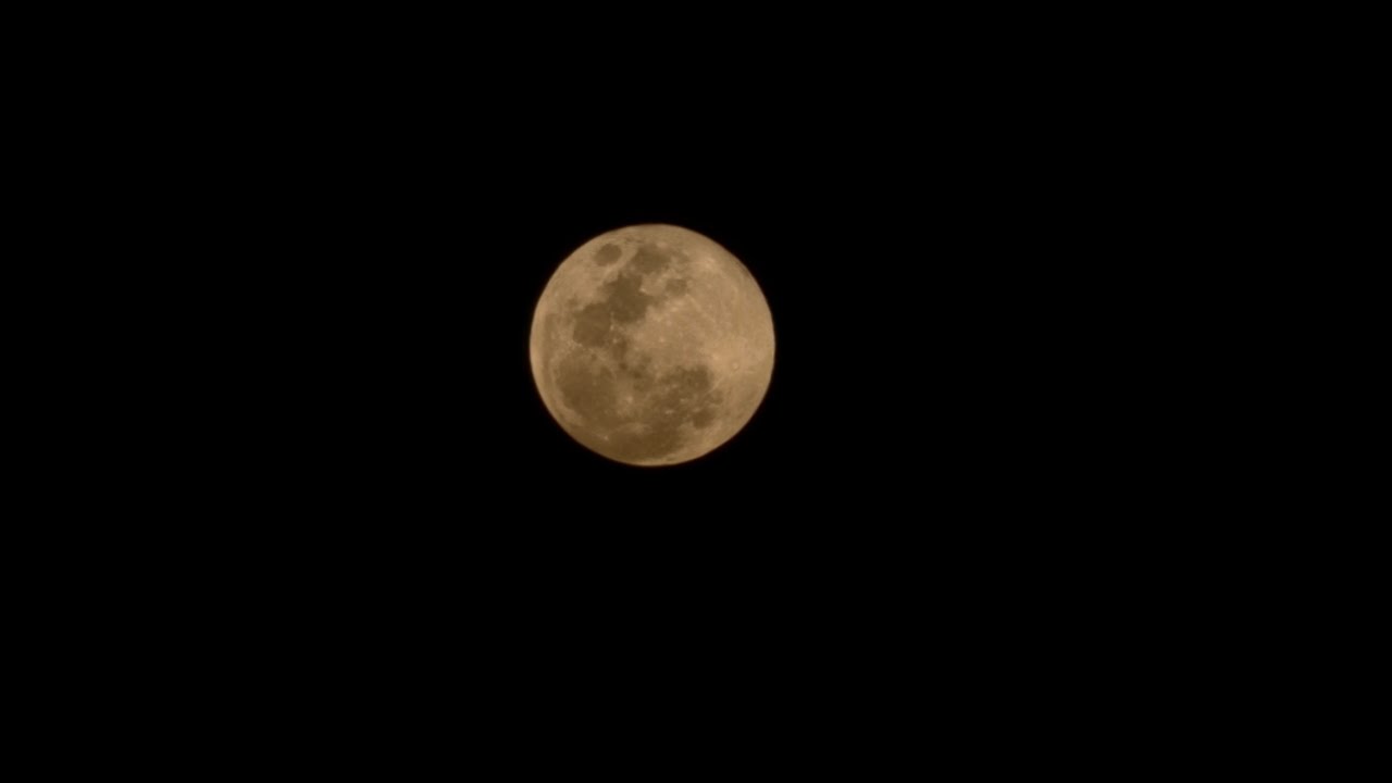 Hermosa Luna Llena desde El Salvador.