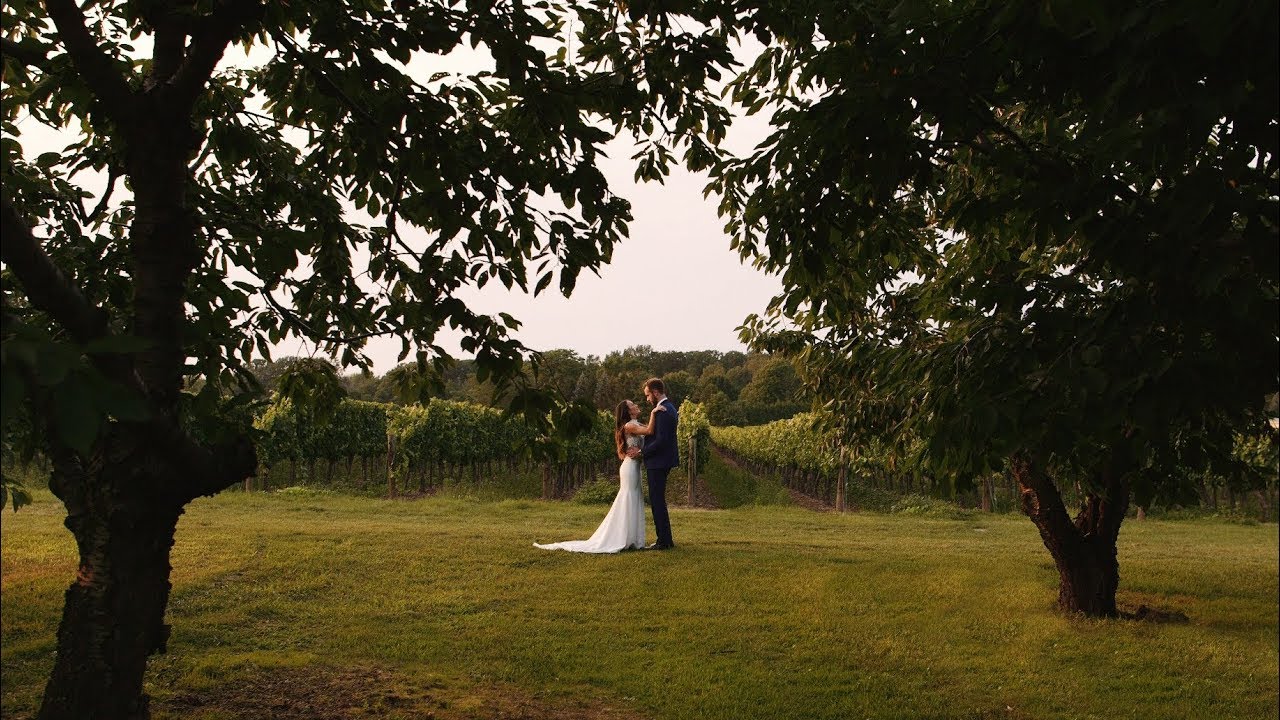 Intimate Vineyard NHL Wedding | Katrina + Brett Connolly