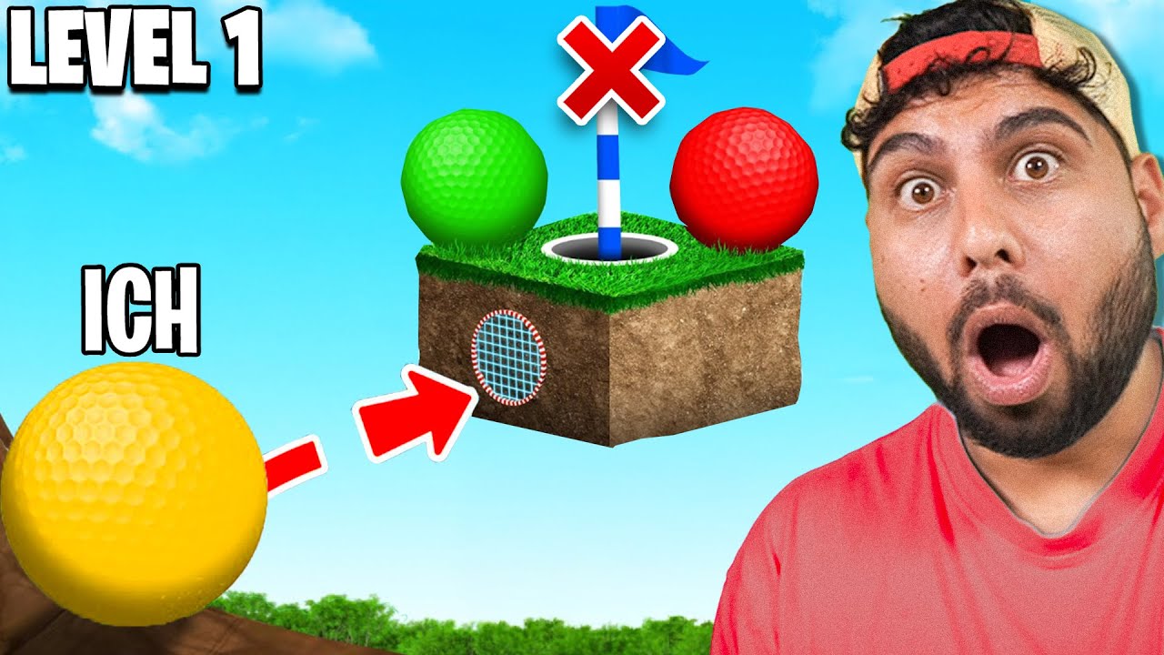 Triffst du diesen 1000€ Trickshot in Golf it?