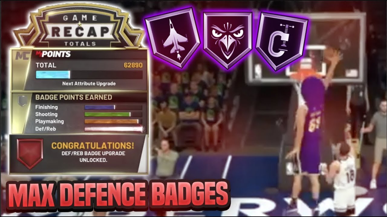 How To Get DEFENSIVE BADGES in 1 HOUR in NBA 2K20!