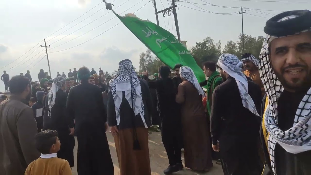 عراضه البهادل في فاتحه المرحوم سيد جعفر البطاط