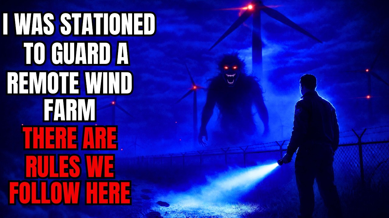 I Was Stationed to Guard a Remote Wind Farm There Are Rules We Follow Here
