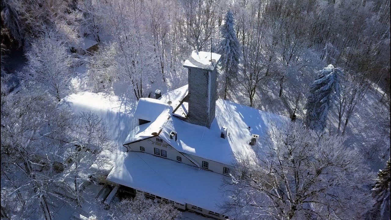 Der Adelsbergturm im Winter...