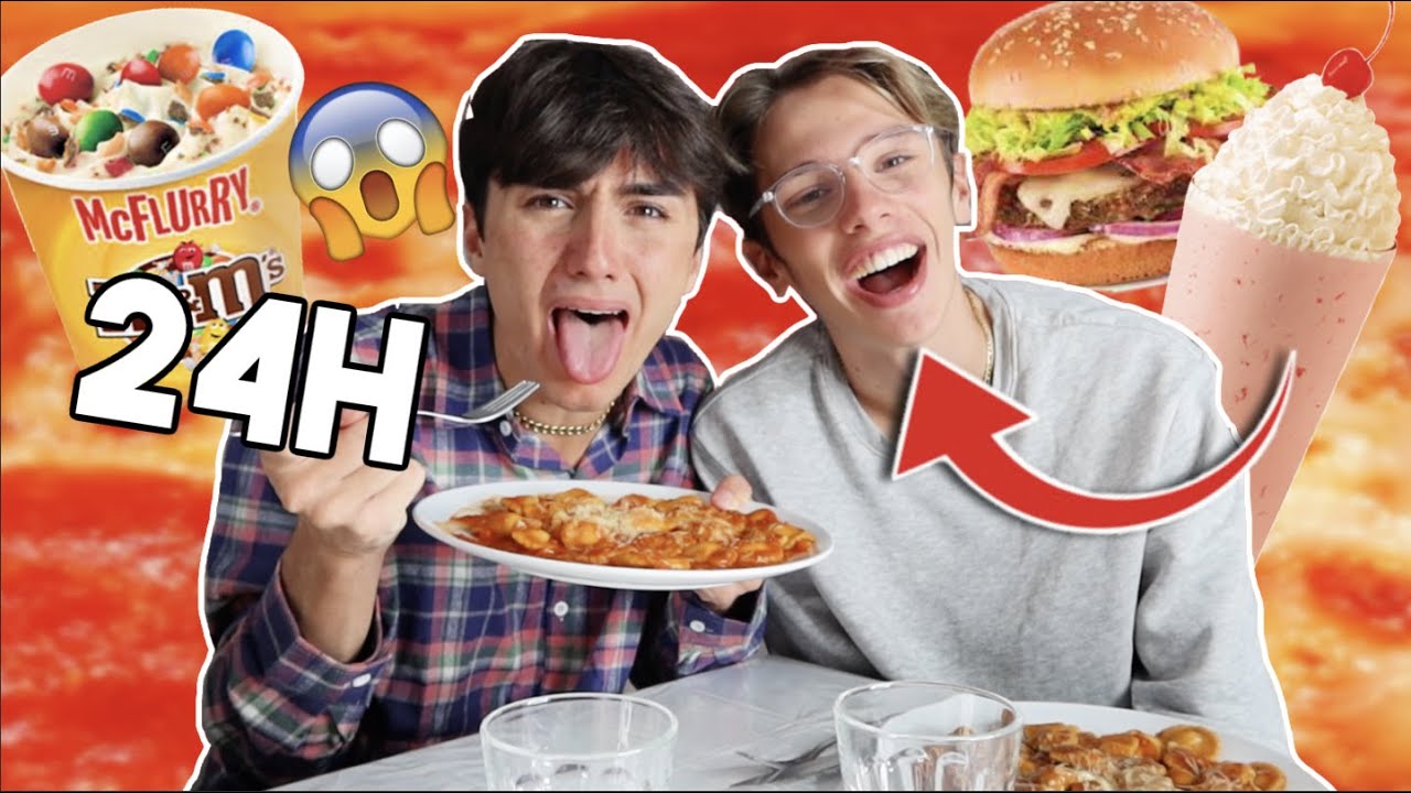 JE MANGE COMME MON MEC PENDANT 24H (J'ÉTAIS PAS PRÊT)