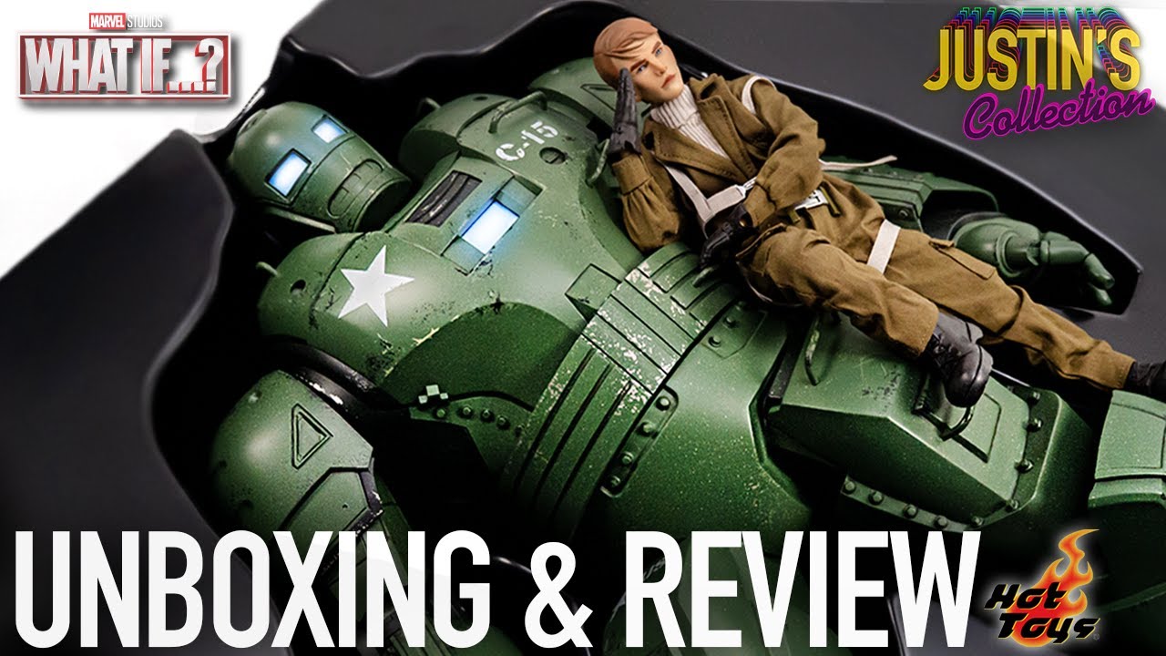 Распаковка и обзор фигурок Hydra Stomper и Steve Rogers Marvel от Hot Toys