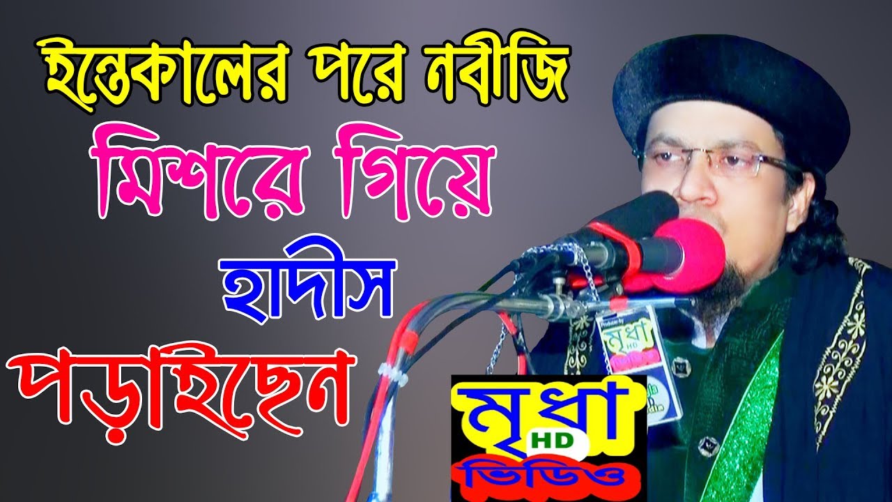 মাওলানা খাজা মাহবুবুর রহমান জগৎপুরী  ইন্তেকালের পরে নবীজি, মিশরে গিয়ে,হাদীস পড়াইছেন, Mridha HD Media