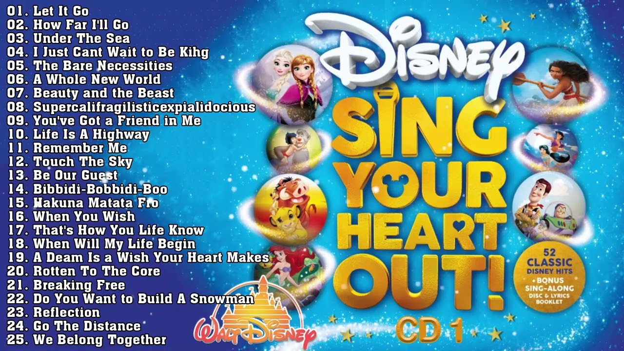 Disney Music - Disney Sing Your Heart Out ALBUM Vol.01- Disney Soundtracks Playlist 2026