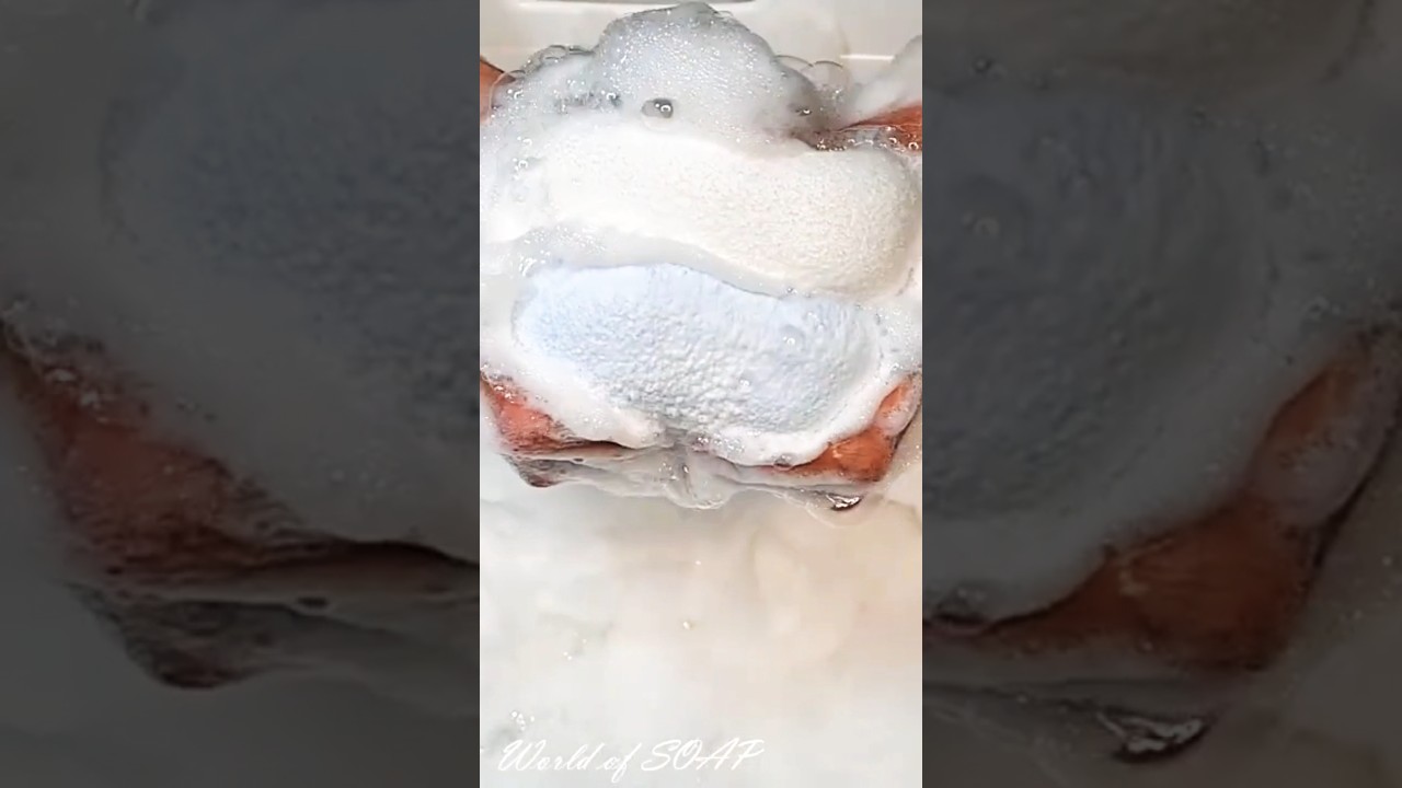 ASMR Stacked squeeze Pt.2 #asmr #oddlysatisfying #spongesqueeze