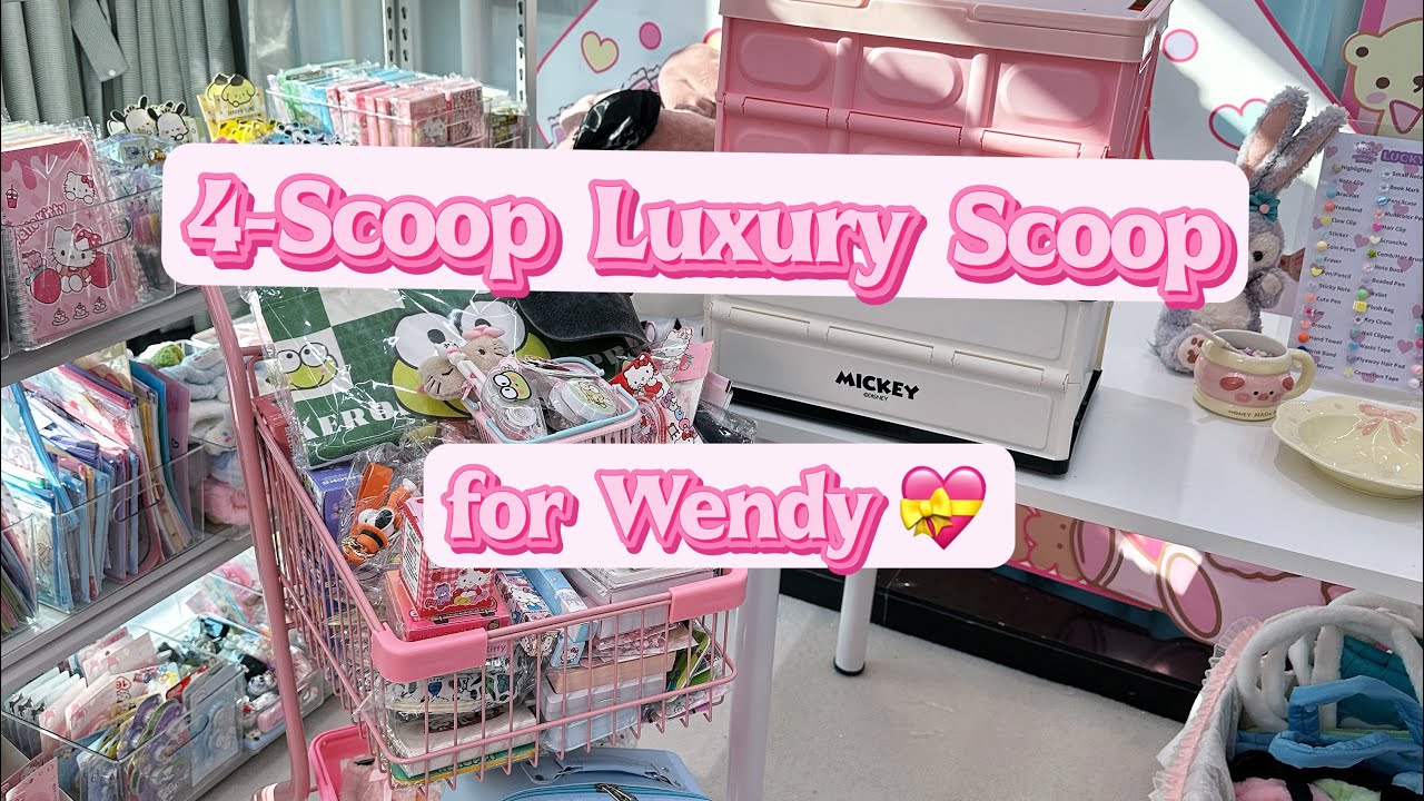 Packing a HUGE Luxury Mystery Box ✨ 4 Scoops + 8 Scratch Cards | Snoopy & Keroppi | Order #2467