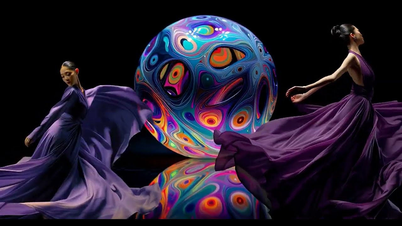 4K Peaceful Psychedelic Art & Visuals