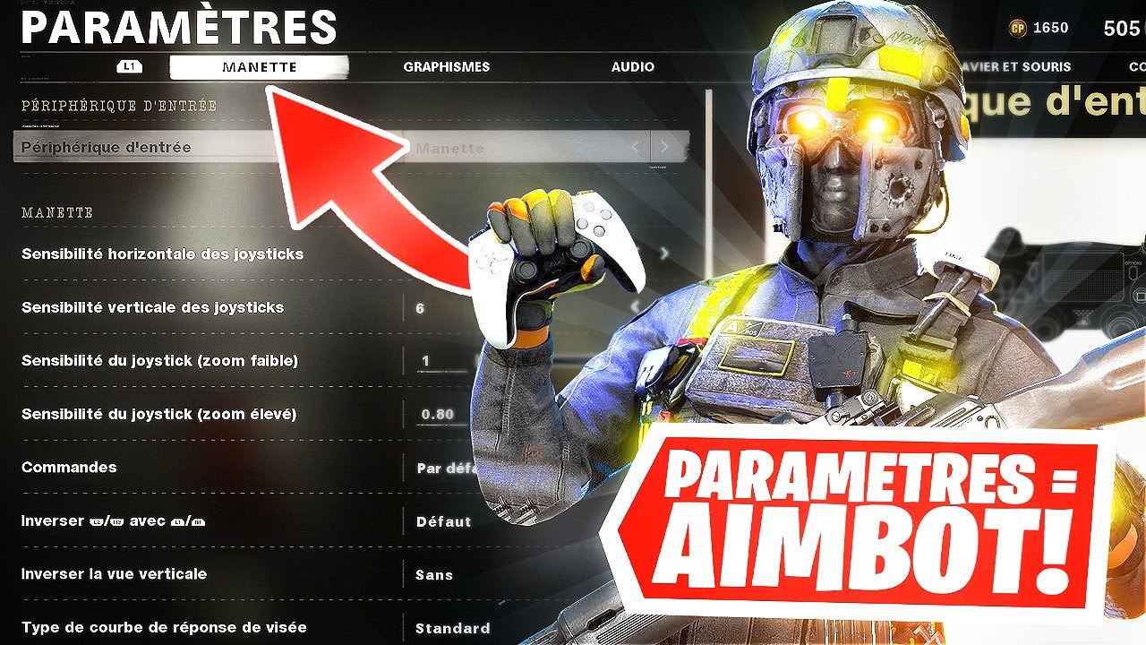 LES MEILLEURS PARAMÈTRES de "PRO" sur BLACK OPS COLD WAR ! (TUTO & SECRET pour PS4 & XBOX)