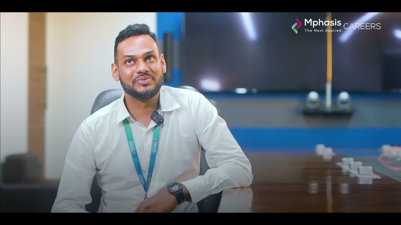 Career Growth Journey at Mphasis | Arun K | Internal Job Opportunities