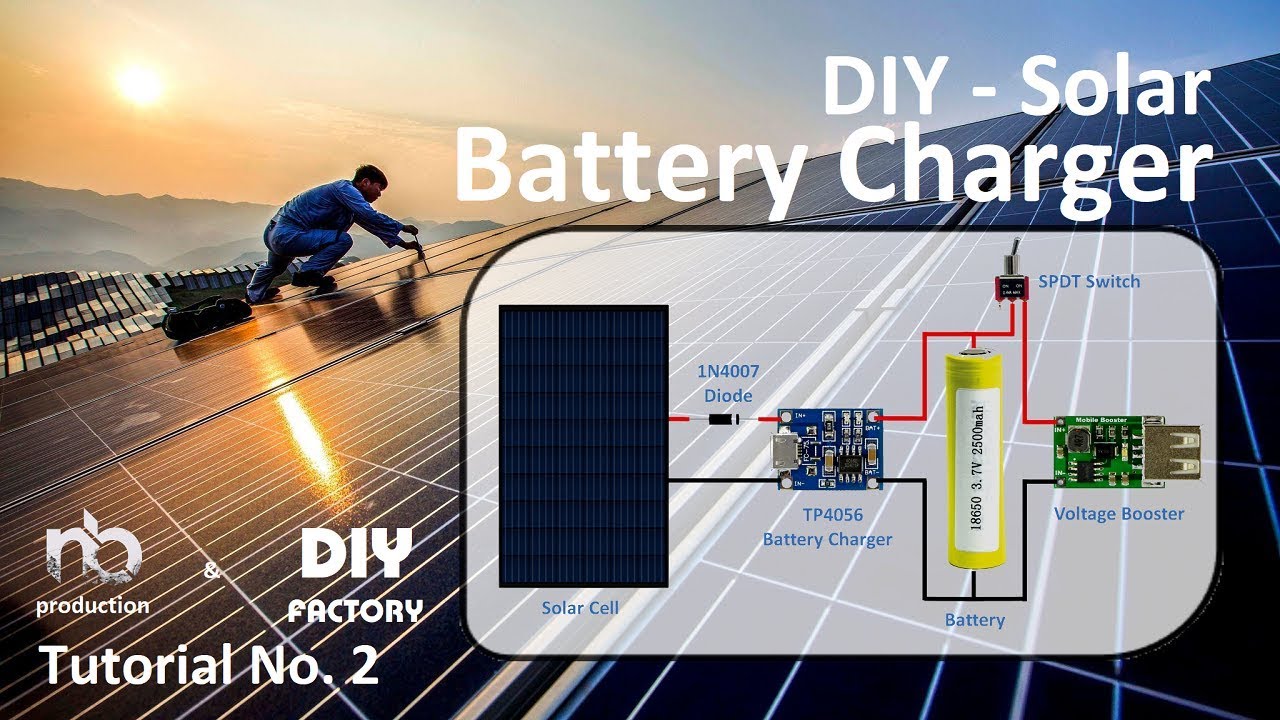 DIY - Solar Battery Charger