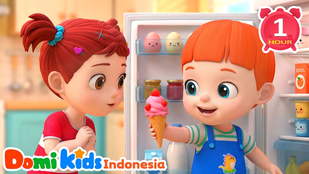 Lagu Es Krim Anak 🍨 | Domi Kids Kumpulan Lagu Pesta Anak-anak