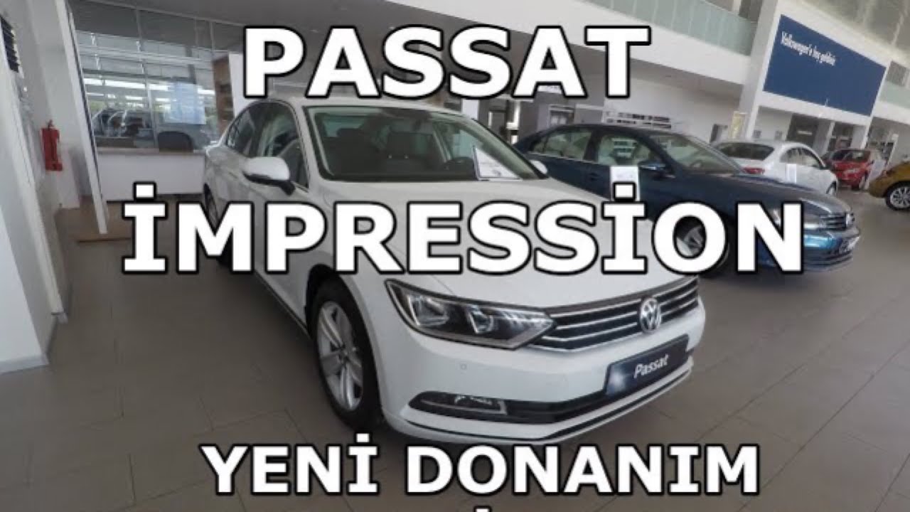 vw PASSAT ^^İMPRESSİON^^ yeni donanım detaylı inceleme