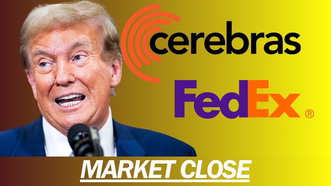 MARKETS HAVE AN UGLY DAY, CEREBRAS & FEDEX EARNINGS, TECHNICAL TUESDAY | MARKET CLOSE