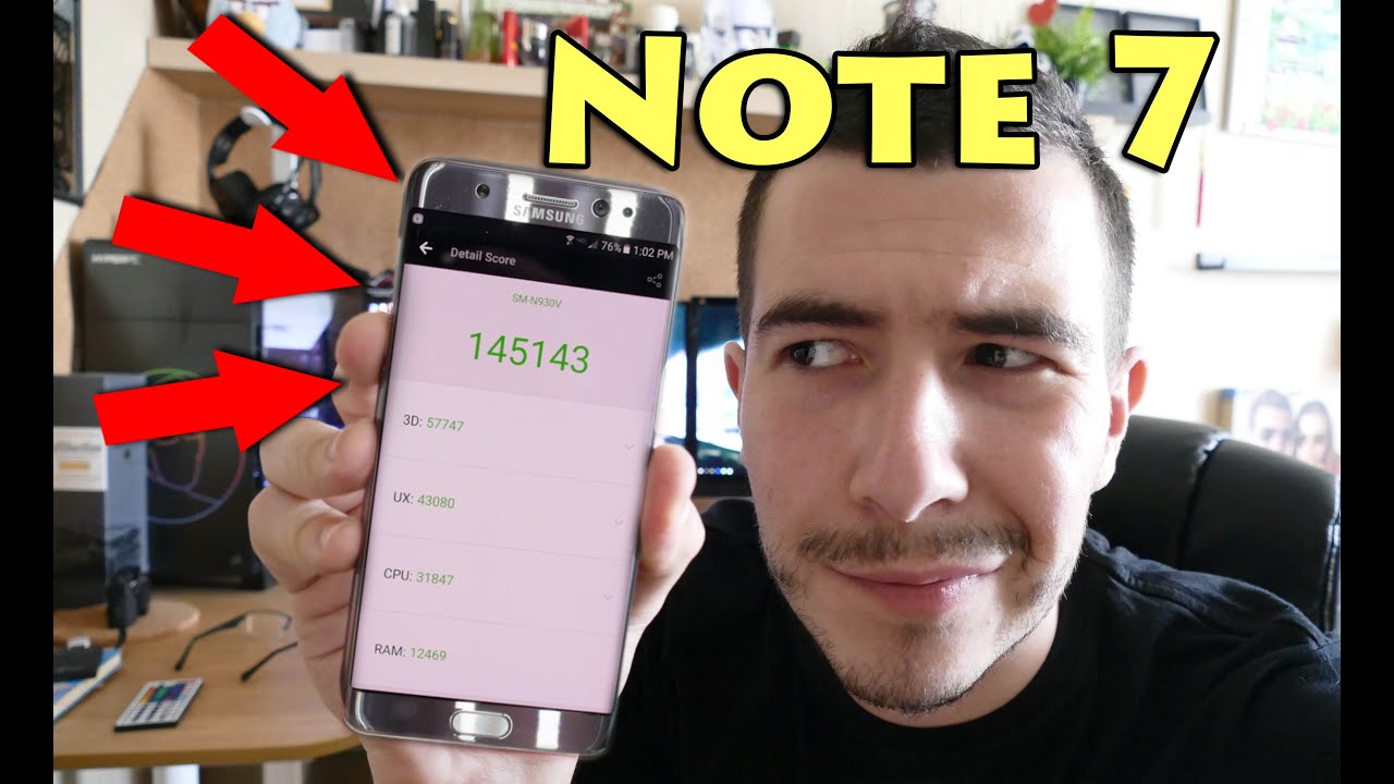 Samsung Note 7 за 2 минуты