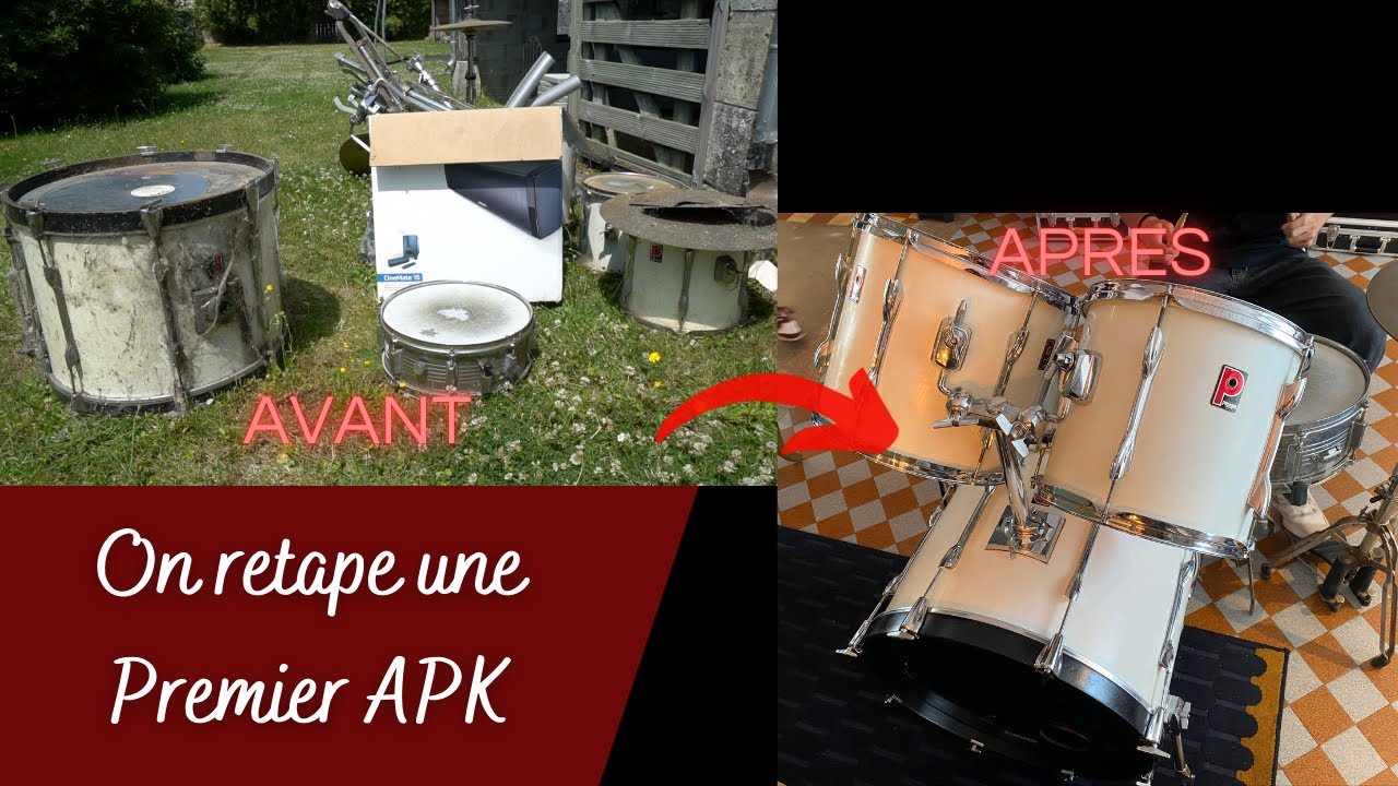 Restauration d'une batterie Premier APK  - Les étapes et mes astuces - A Vos Baguettes