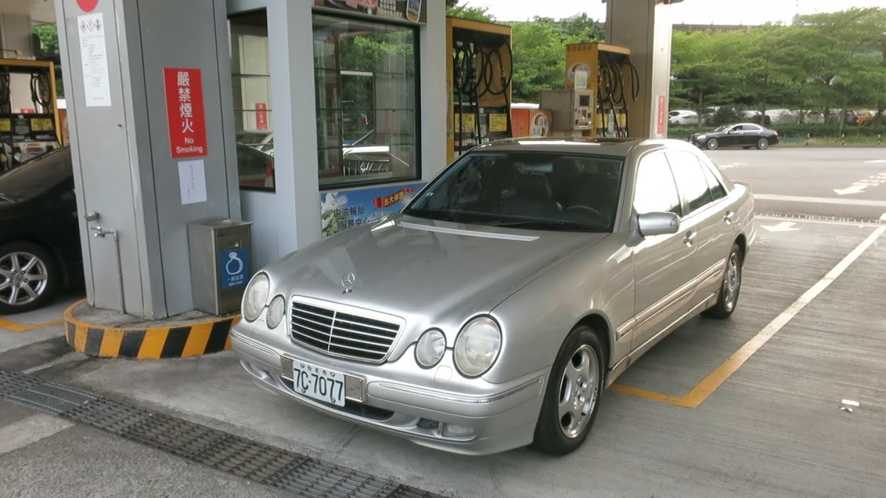 油箱加滿系列之猜猜看BENZ W210 E320 油箱加滿要幾公升 MVI 7177