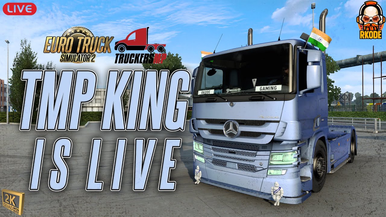 ETS2 Live | TruckersMP Live | Euro Truck Simulator 2 | Logitech G29 Gameplay | RKODE Gaming