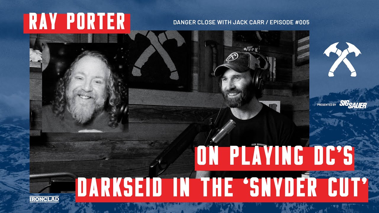 Ray Porter on Playing DC’s Villain Darkseid in ‘The Snyder Cut’ - Danger Close with Jack Carr