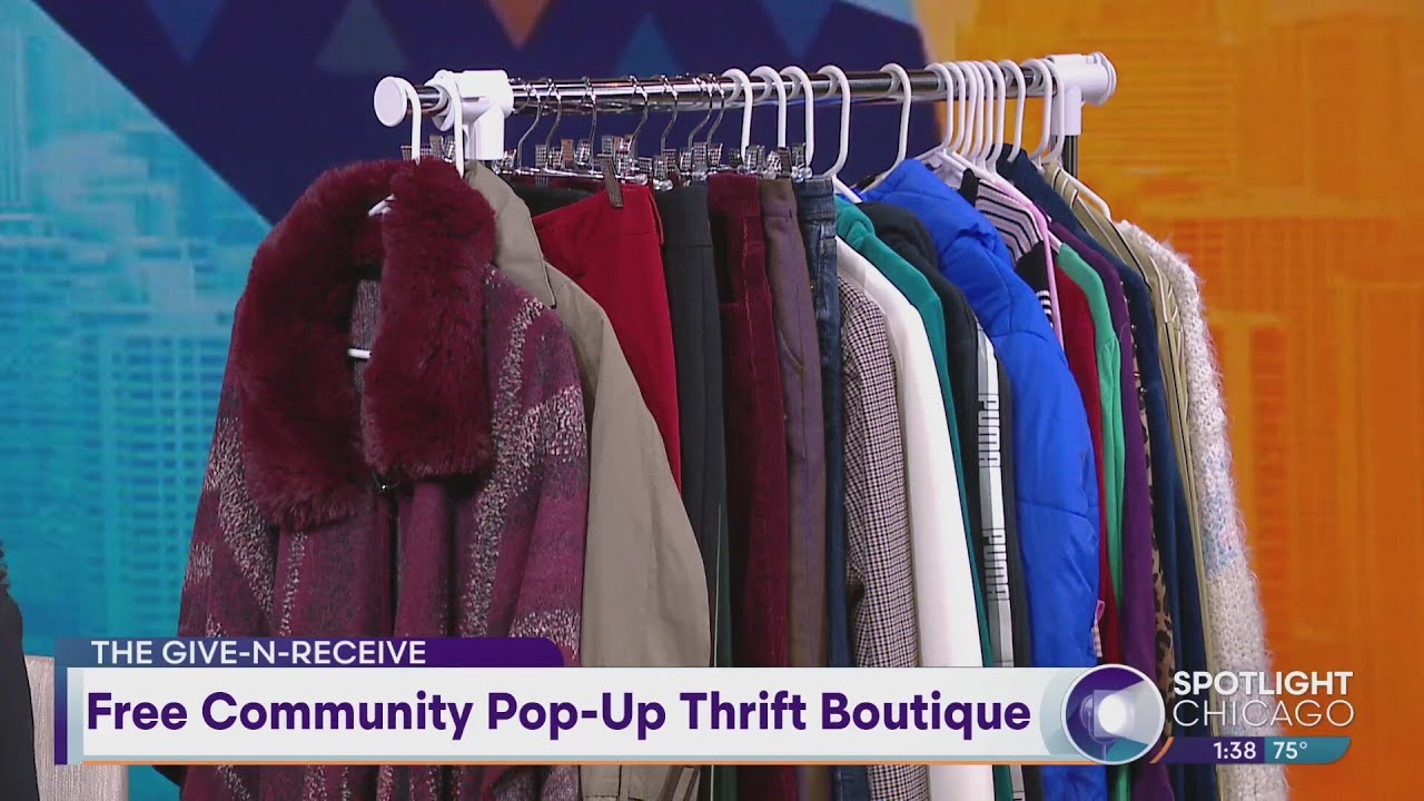 Free Community Pop-Up Thrift Boutique