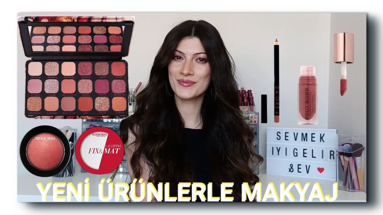 YENİ ÜRÜNLER DENİYORUM 💄🎨 REVOLUTION ALLURE FAR PALETİ, LIP GLOSS, DEBORAH ALLIK